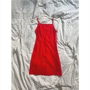 Red Nordstrom BP summer dress
